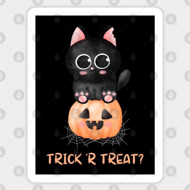 Trick r' treat? Sticker by ArtsyStone